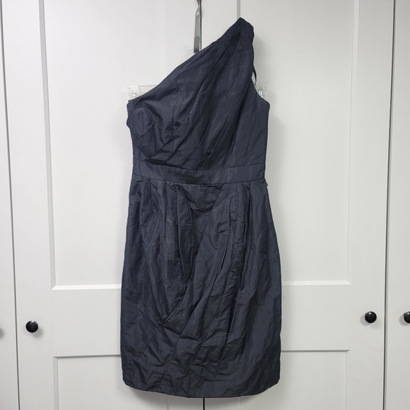 Carmen marc valvo collection one shoulder dress - Picture 6 of 16